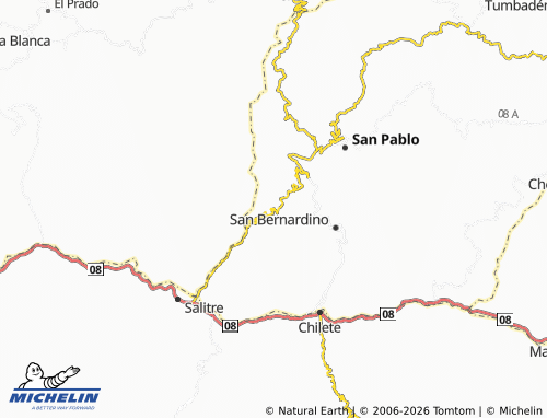Mappa MICHELIN San Luis Grande - ViaMichelin