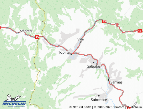 MICHELIN-Landkarte Töplitz - ViaMichelin