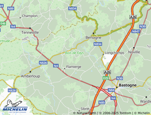 MICHELIN Frénet map - ViaMichelin