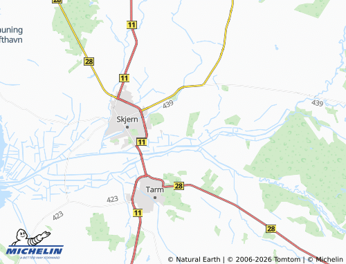 Mapa MICHELIN Ånum - ViaMichelin