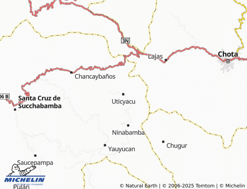 MICHELIN Uticyacu map - ViaMichelin