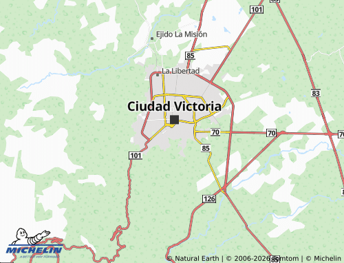 MICHELIN Los Pinos map - ViaMichelin