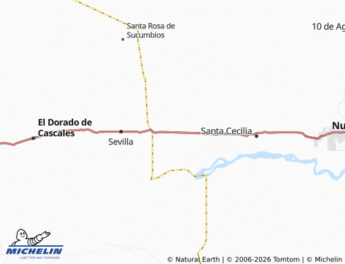 MICHELIN Jambelí map - ViaMichelin