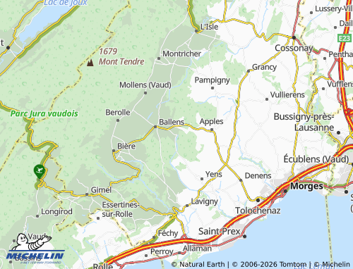 Carte MICHELIN Froideville - ViaMichelin