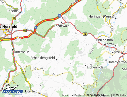 Kaart MICHELIN Hilmes - ViaMichelin