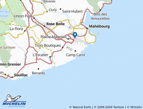 Kaart MICHELIN Camp Acacia - ViaMichelin