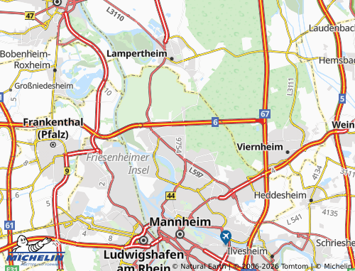 Mapa MICHELIN Schönau - ViaMichelin
