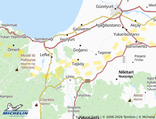 Kaart MICHELIN Taşköy - ViaMichelin