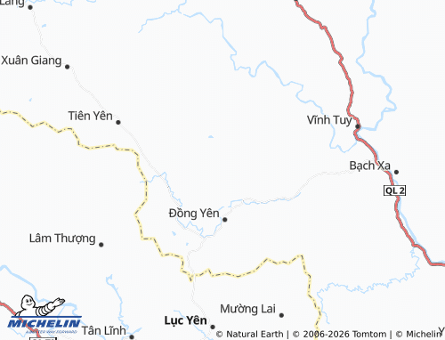 Mappa MICHELIN Vĩnh Phúc - ViaMichelin