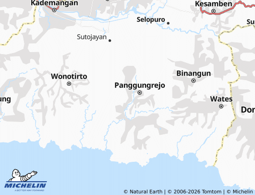 Carte MICHELIN Kalitengah - ViaMichelin
