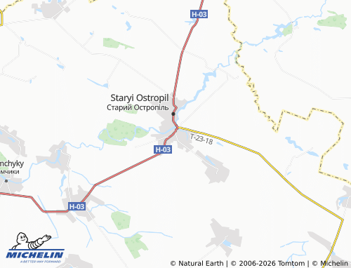 Carte MICHELIN Levkivka - ViaMichelin