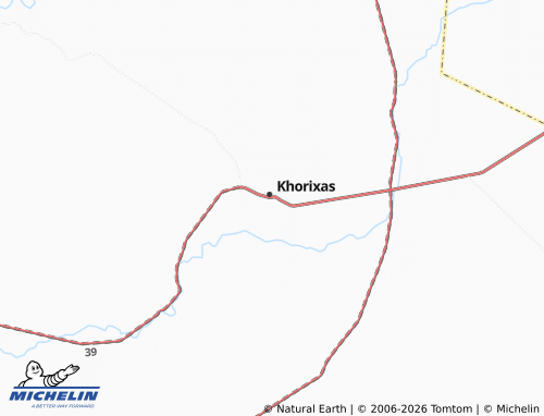 MICHELIN-Landkarte Khorixas Extension 5 - ViaMichelin