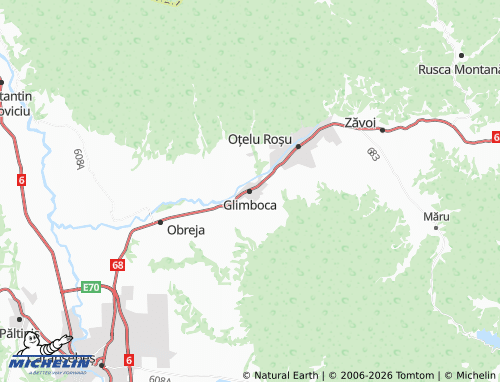 Mappa MICHELIN Glimboca - ViaMichelin