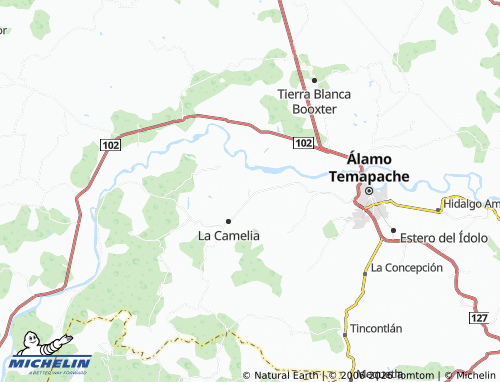 Mappa MICHELIN Palo Blanco - ViaMichelin