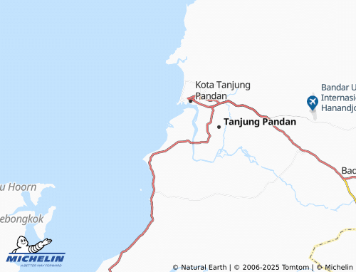 MICHELIN-Landkarte Juru Seberang - ViaMichelin