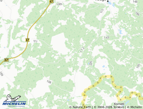 MICHELIN-Landkarte Saki - ViaMichelin