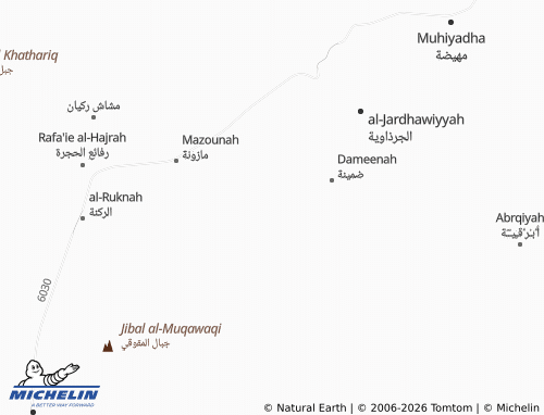 MICHELIN-Landkarte al-Khanqah - ViaMichelin