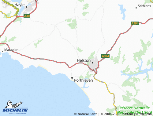 MICHELIN Sithney map - ViaMichelin