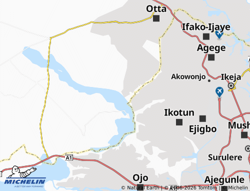 MICHELIN Itele map - ViaMichelin