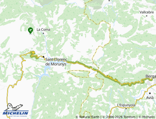 Mapa MICHELIN Valls - ViaMichelin