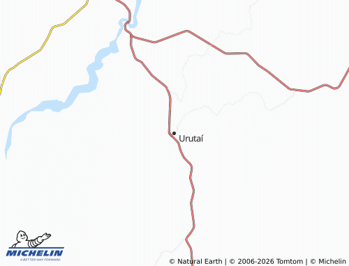 Mapa MICHELIN Urutaí - ViaMichelin