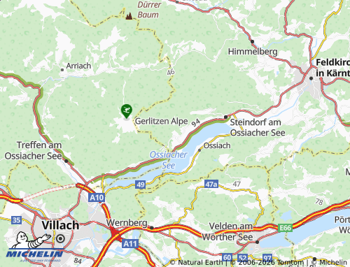 Mappa MICHELIN Tratten - ViaMichelin