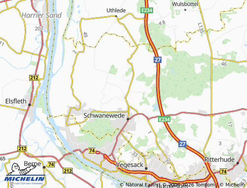 MICHELIN Vorberg map - ViaMichelin