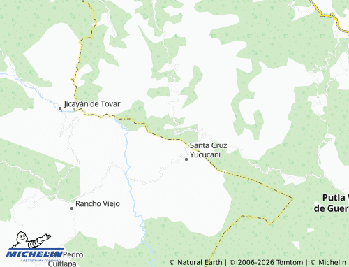 Mappa MICHELIN San Jorge Río Frijol - ViaMichelin