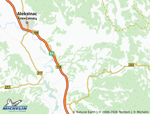 Mapa MICHELIN Beli Breg - ViaMichelin