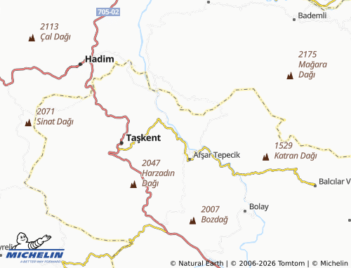 Mappa MICHELIN Ilıcapınar - ViaMichelin