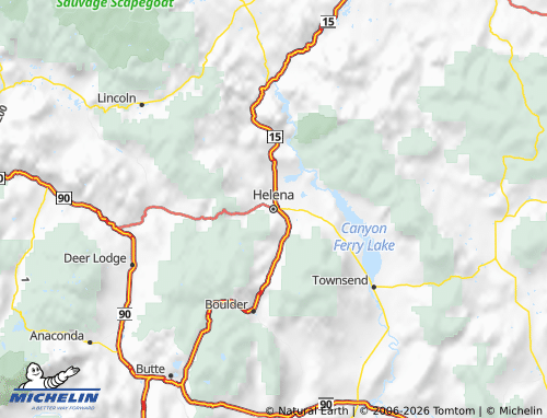 Mappa MICHELIN Montana - ViaMichelin