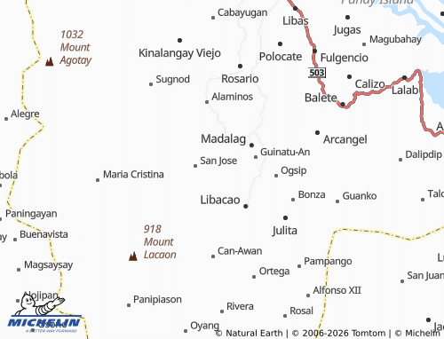 MICHELIN Alas-As map - ViaMichelin