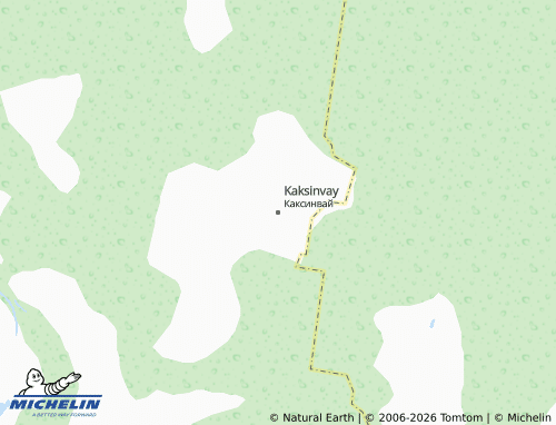 MICHELIN-Landkarte Kaksinvay - ViaMichelin