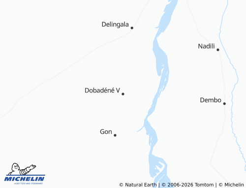 Mappa MICHELIN Dobadéné V - ViaMichelin