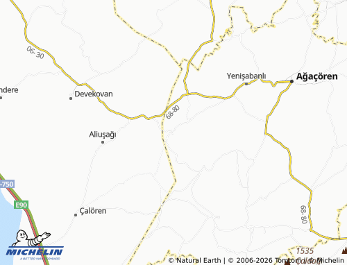 Mappa MICHELIN Demircili - ViaMichelin