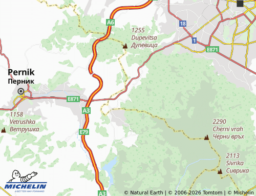 MICHELIN Marchaevo map - ViaMichelin