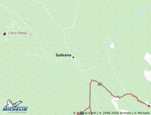 MICHELIN La Calavera map - ViaMichelin