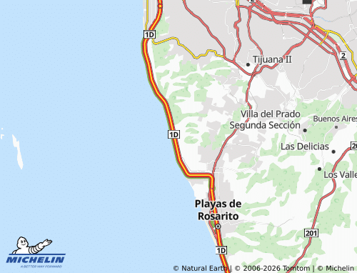 Mapa MICHELIN Sueños del Mar - ViaMichelin