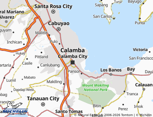 MICHELIN Barangay 4 map - ViaMichelin