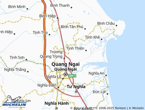 Mapa MICHELIN Tịnh Ấn Đông - ViaMichelin