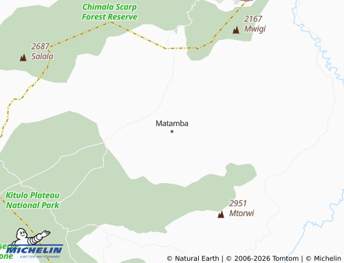 Mapa MICHELIN Matamba - ViaMichelin