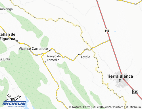 Mappa MICHELIN El Porvenir - ViaMichelin