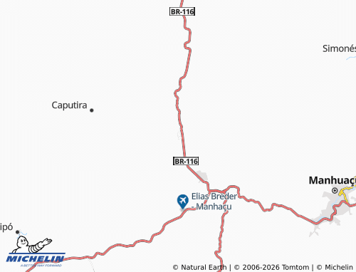 Mapa MICHELIN São Pedro do Avaí - ViaMichelin