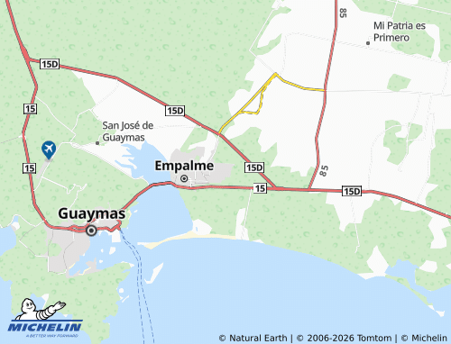 MICHELIN Infonavit Guadalupe map - ViaMichelin