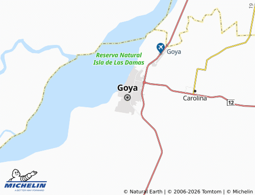 Mapa MICHELIN Goya - ViaMichelin