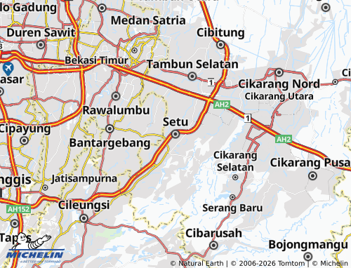 MICHELIN Setu map - ViaMichelin