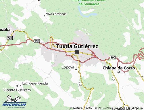 Carte MICHELIN Las Terrazas - ViaMichelin