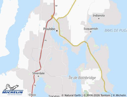 Mappa MICHELIN Keyport - ViaMichelin