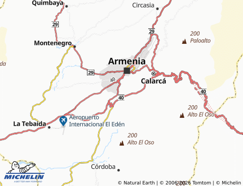 MICHELIN-Landkarte La Estrella - ViaMichelin