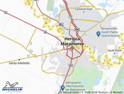 Mapa MICHELIN Vía Nacional - ViaMichelin